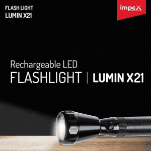 Impex Flash Light X21 Torch | Lumin X21