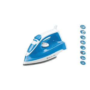 BAJAJ |  MX 4 Neo | 1250 W | 440509 |  Steam Iron | Blue/White