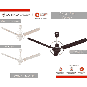 Orient ceiling fan rapid air price cheap