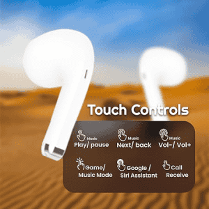 Salpido EARWAVES S04 True Wireless Earphone  | White