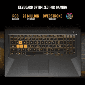 ASUS TUF Gaming Laptop F15 | FX506HF-HN075W |  Intel Core i5-11260H 11th Gen |  FHD 144Hz, 8GB‎DDR4/512GB SSD/4GB NVIDIA RTX 2050/Windows 11 | Black
