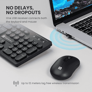 Portronics Key6 Combo Wireless Keyboard and Mouse Set | POR 1887