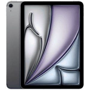 Apple 2024 iPad Air M2 Wi-Fi + Cellular | 128 GB ROM | 11.0 Inch | Space Grey | MUXD3HN/A