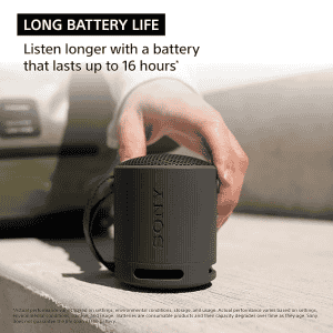 SONY Wireless Bluetooth Speaker | Gray | SRS XB100
