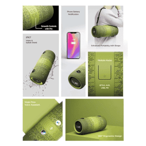 BOAT STONE 1200F BLUETOOTH SPEAKER | GREEN CAMO RAPTOR