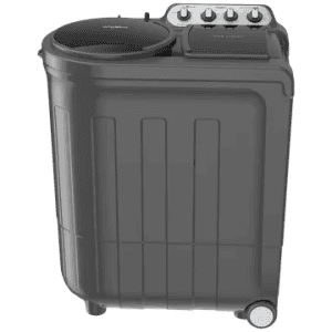 Whirlpool Turbo Dry Semi-Automatic Top Loading Washing Machine | 7.5 Kg | 5 Star | Grey Dazzle | 30233 ACE