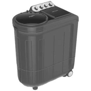 Whirlpool Turbo Dry Semi-Automatic Top Loading Washing Machine | 7.5 Kg | 5 Star | Grey Dazzle | 30233 ACE