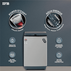 IFB | TL-SPGS | 7.0 Kg | Fully-Automatic Top Loading Washing Machine |  Grey