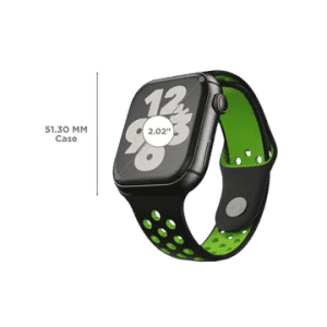 FIRE-BOLTT Dream Wi-Fi+4G SIM Android OS Wristphone | 51.3mm HD Display | In-built GPS | Forest Fringe Strap | Neo green black