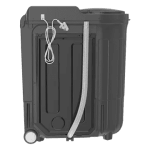 Whirlpool Turbo Dry Semi-Automatic Top Loading Washing Machine | 7.5 Kg | 5 Star | Grey Dazzle | 30233 ACE