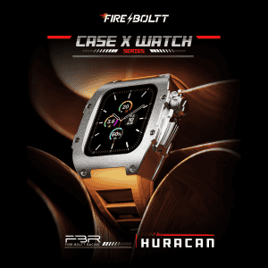 FIRE BOLTT HURACAN BSW198 | SMART WATCH | SILVER ORANGE