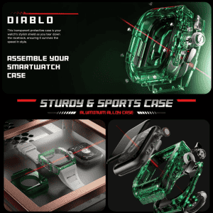 FIRE BOLTT DIABLO | BSW201 | SMART WATCH | GREEN