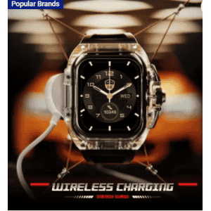 Fire-Boltt Diablo 1.95" Display | Bluetooth Calling | Wireless Charging Smartwatch | Black