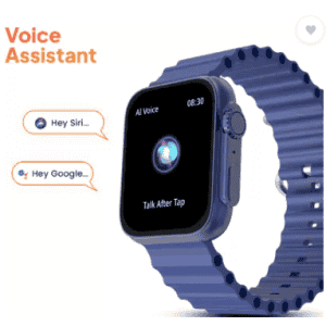 Fire-Boltt Supernova  High Resolution | 368*448px | BT Calling and 123 Sports Modes Smartwatch | Blue Strap