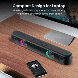 PORTRONICS DECIBEL 21 | POR 1405 | Black