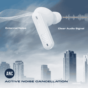 JBL TUNE BEAM TWS EAR PHONE | JBLTBEAMWHT | WHITE