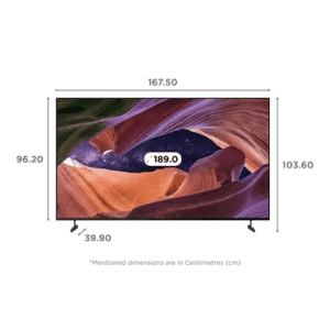 SONY | KD-75X82L | 190 cm (75 inch) | 4K Ultra HD LED Google TV with Live Colour Technology