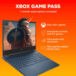 HP Victus Gaming Laptop | 15.3 Inch | 16 GB | 512 GB SSD | R5 Hexa Core 5600H | 4 GB Graphics | Silver | 15-fb0106AX