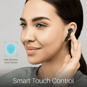 HARMONICS TWINS 33 SMART TWS EARBUDS|POR 1174| BLACK