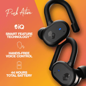 SKULLCANDY PUSH ACTIVE EARBUDS | S2BPW-P740 | BLACK ORANGE
