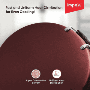 IMPEX | Non-Stick Round Pathiri Tawa | IPT 36HV