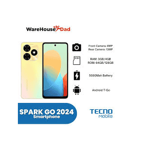 TECNO Spark GO 2024 | 4 GB RAM | 64GB ROM | ALPENGLOW GOLD