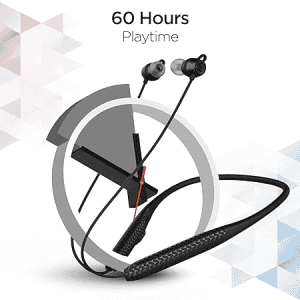boAt |  Rockerz 255 |  Max Neckband  | IPX5 |  Multiple EQ Modes | Black