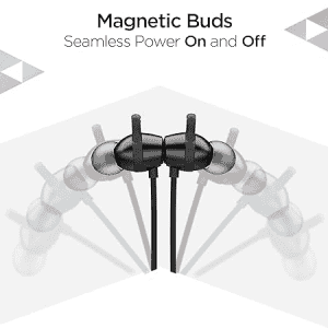 boAt |  Rockerz 255 |  Max Neckband  | IPX5 |  Multiple EQ Modes | Black