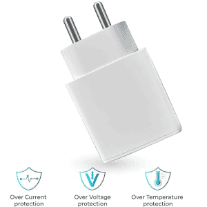 Xiaomi Mi 2A Charger | Original Mobile Wall Charger Fast Charging | White