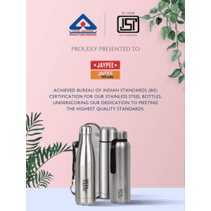 Jaypee Plus Alpha hot and Cold Water Stainless Steel Water Bottle | 500 ml