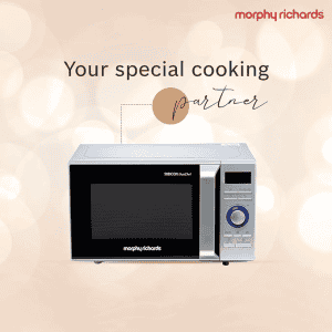 MORPHY RICHARDS | 28DCOX DUO | CHEF MICROWAVE OVEN | SILVER