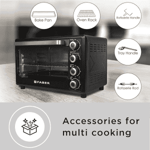 FABER | FOTG BK | 60L | OVEN TOASTER GRILLER