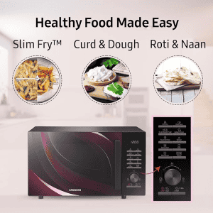Samsung | MC28A5145VR/TL | 28 L | Convection Microwave Oven | Black and Pattern,