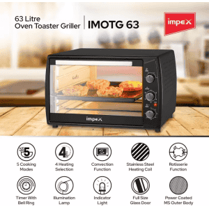 IMPEX | IMOTG63 | TOASTER GRILLER MICROWAVE OVEN