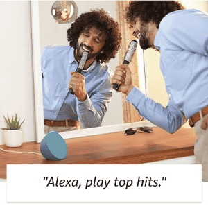 AMAZON ECHO POP | WHITE