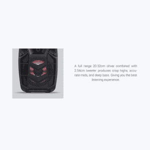 ZEBRONICS | ZEB 101 | MOVING MONSTER X8L TROLLEY SPEAKER WITH MIC