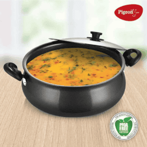 Pigeon Non Stick Aluminium Gravy Pot | 9 L