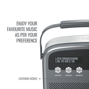 CARVAAN LITE | SCL190 | HINDI BLUETOOTH SPEAKER | GRAPHITE GRAY