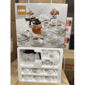 Cello Dazzle Tea Set | 15 Pc