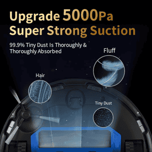 Haier PROBOT DTX Robotic Vacuum Cleaner | Laser Navigation | Memory Mapping | Black