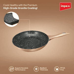 IMPEX | Gem |  3S | , 3 - Piece |Induction Bottom Non-Stick Coated Cookware Set  | Aluminium