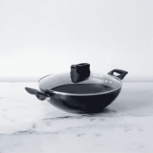 Meyer | 26cm Safecook | Non-Stick Covered Kada | Black