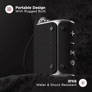 boAt Stone Grenade Pro Speaker | 5W | Black