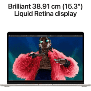 Apple | MRYT3HNA | MacBook | Air Apple M3  | 1.51 Kg | 8 GB |512 GB SSD | macOS Sonoma | 15 Inch | Starlight