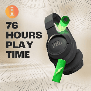 JBL Tune 720 BT Wireless Over Ear Headphones | Mic | Black