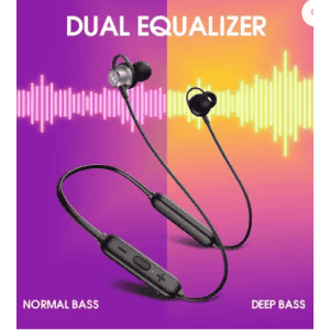 INFINITY by HARMAN Tranz N400 with 36 Hr Playtime | IPX5 Sweatproof Bluetooth Headset | Black