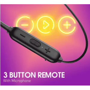 INFINITY by HARMAN Tranz N400 with 36 Hr Playtime | IPX5 Sweatproof Bluetooth Headset | Black