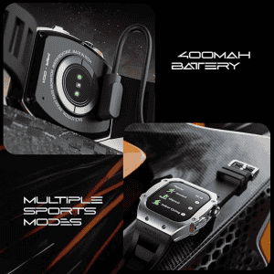 FIRE BOLTT ASPHALT | BSW176 | SMART WATCH | SILVER BLACK