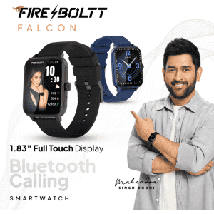 FIRE BOLTT FALCON | BSW098 | SMART WATCH | BLACK