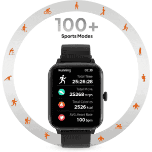 FIRE BOLTT FALCON | BSW098 | SMART WATCH | BLACK